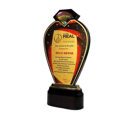 Wood & Metal Trophy WM 9872